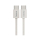 Kabel HAMA Kabel ładujący USB-C-USB-c nylonowy 1m beżowy